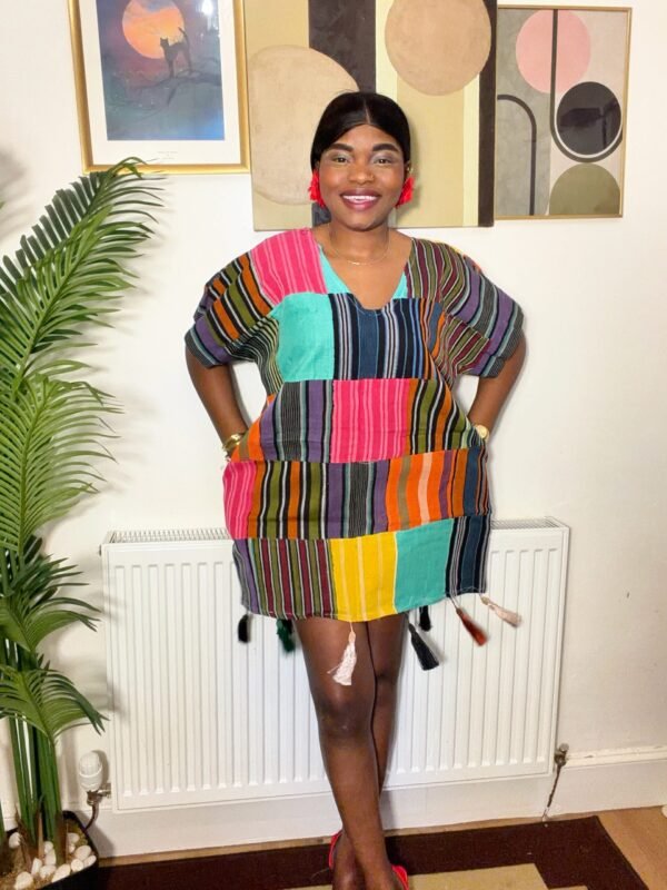 Layo Aso Oke dress